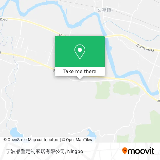 宁波品置定制家居有限公司 map