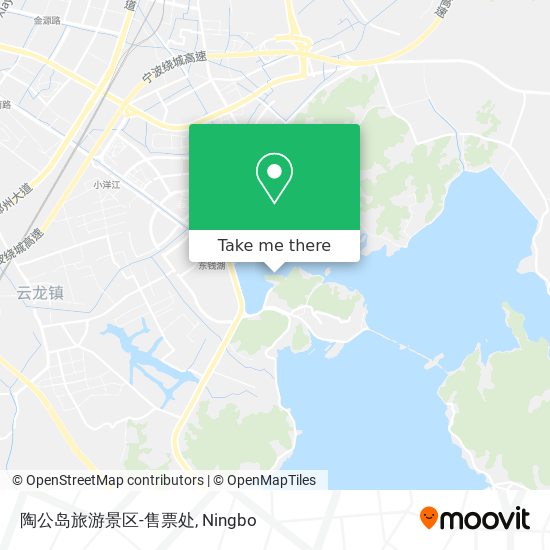 陶公岛旅游景区-售票处 map