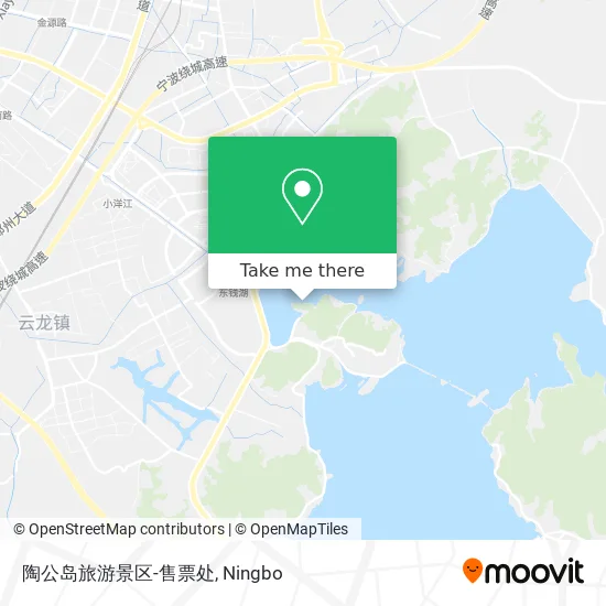 陶公岛旅游景区-售票处 map