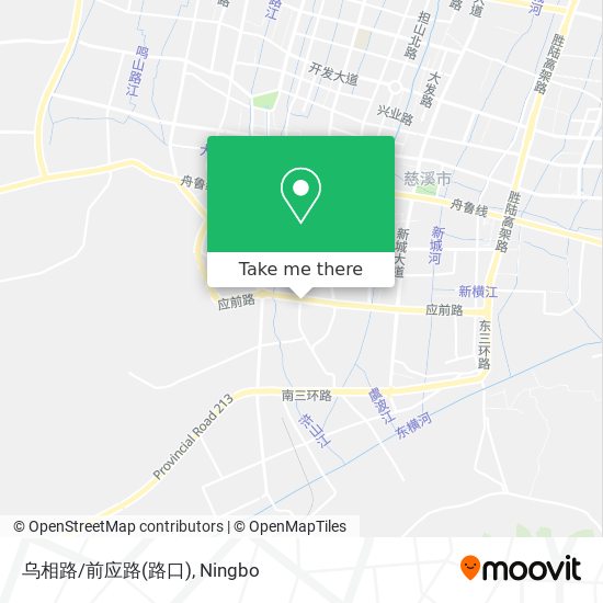 乌相路/前应路(路口) map