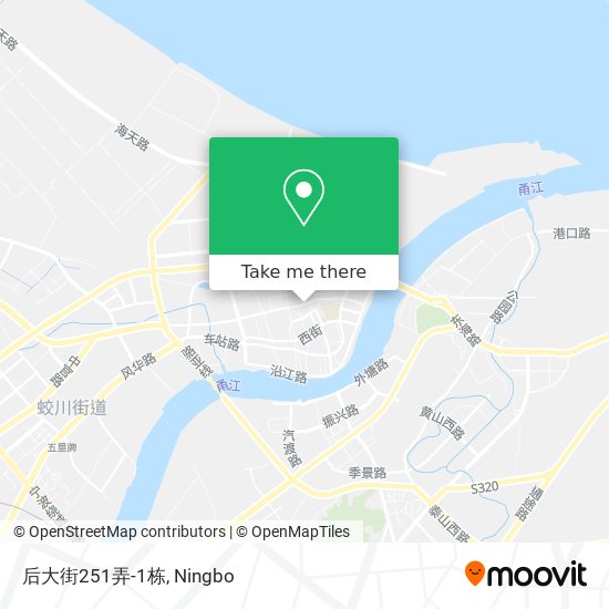 后大街251弄-1栋 map