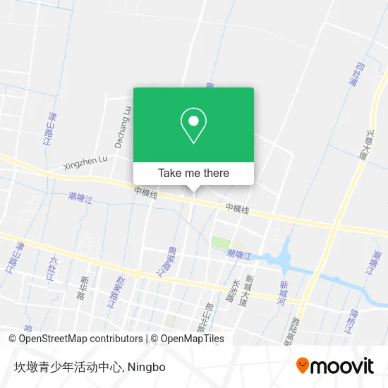 坎墩青少年活动中心 map