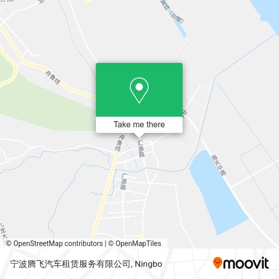 宁波腾飞汽车租赁服务有限公司 map