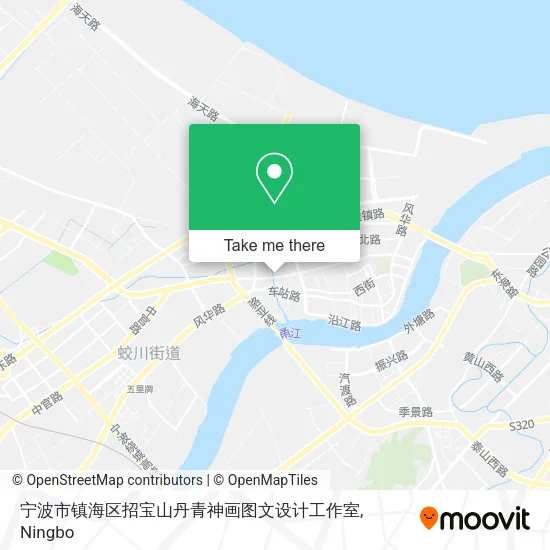 宁波市镇海区招宝山丹青神画图文设计工作室 map