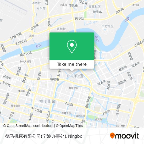 德马机床有限公司(宁波办事处) map