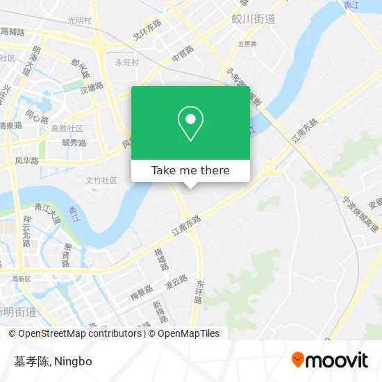 墓孝陈 map