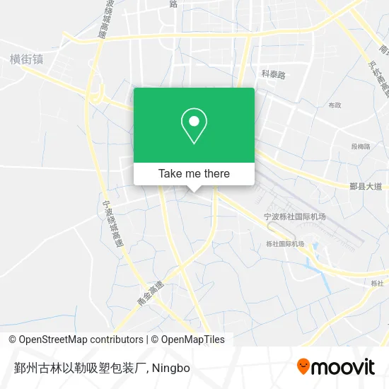 鄞州古林以勒吸塑包装厂 map