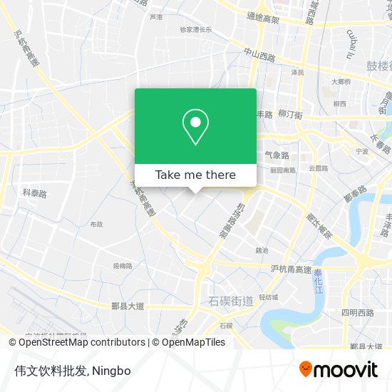 伟文饮料批发 map