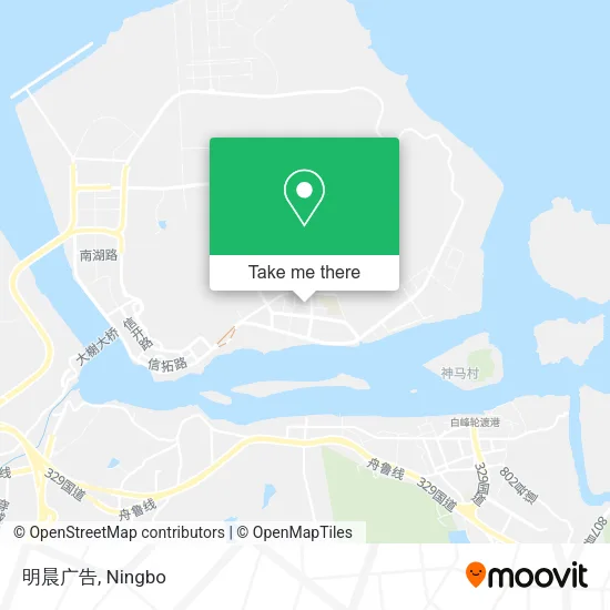 明晨广告 map