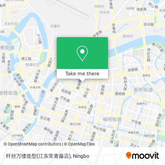 纤丝万缕造型(江东常青藤店) map