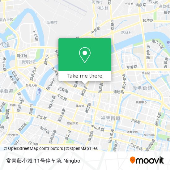 常青藤小城-11号停车场 map