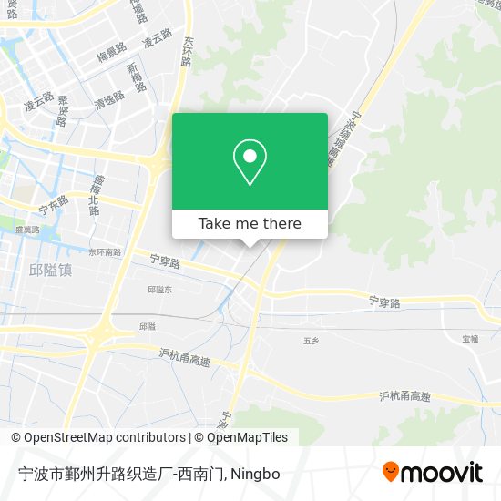 宁波市鄞州升路织造厂-西南门 map