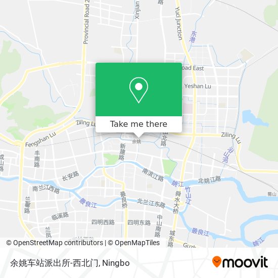 余姚车站派出所-西北门 map