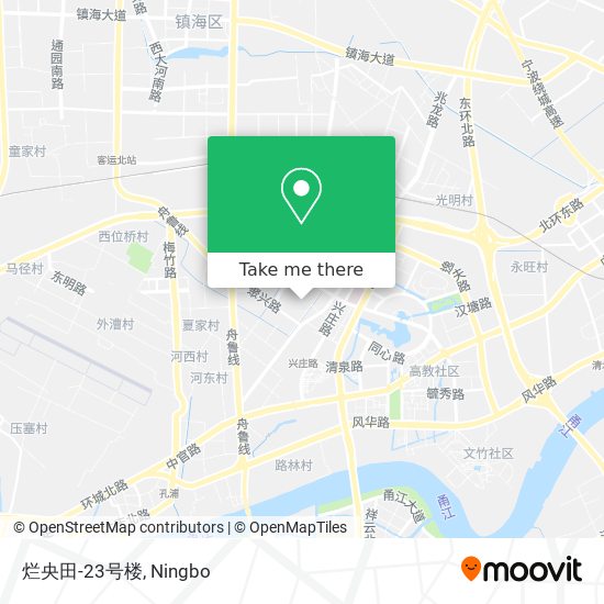 烂央田-23号楼 map