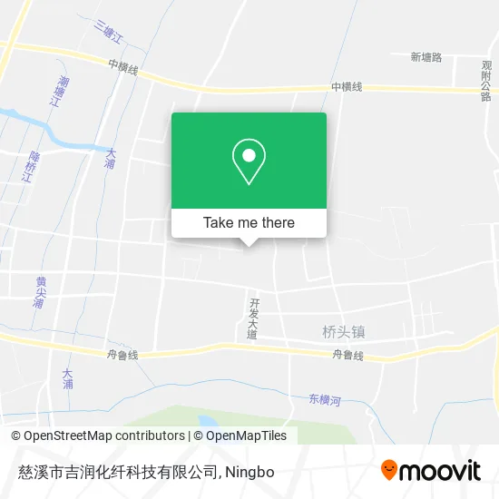 慈溪市吉润化纤科技有限公司 map