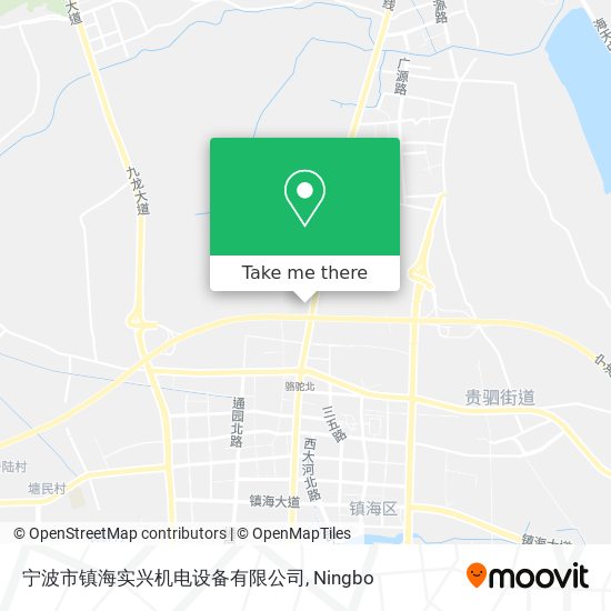 宁波市镇海实兴机电设备有限公司 map