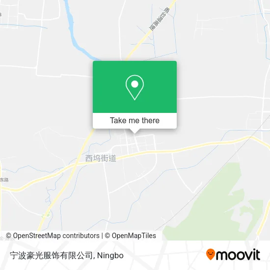 宁波豪光服饰有限公司 map