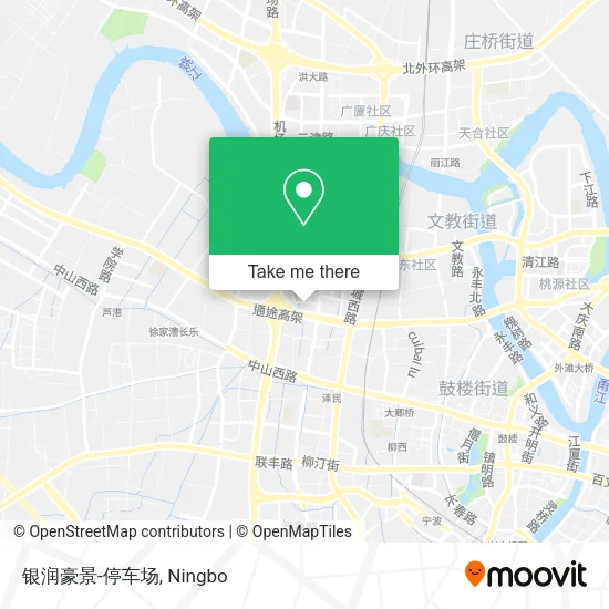 银润豪景-停车场 map
