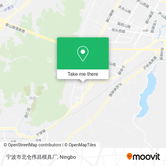 宁波市北仓伟昌模具厂 map