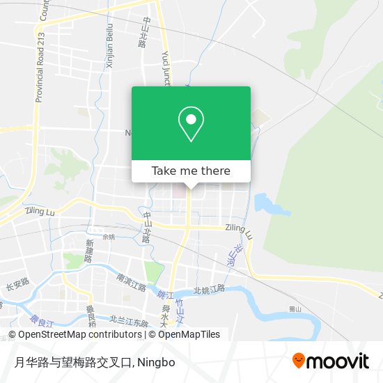 月华路与望梅路交叉口 map