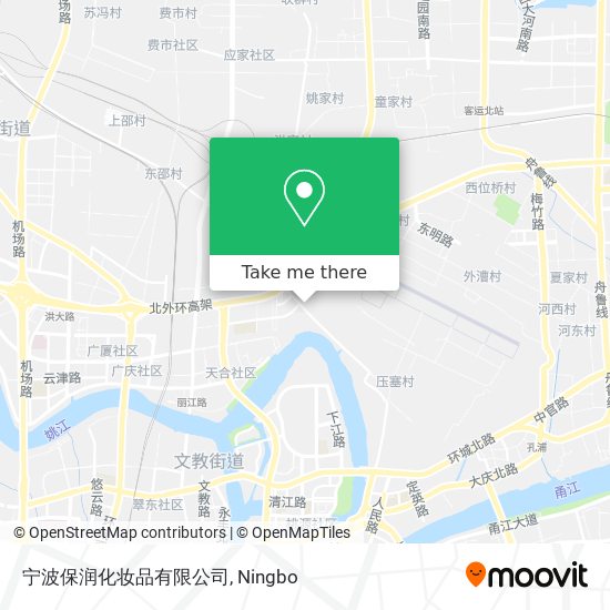宁波保润化妆品有限公司 map