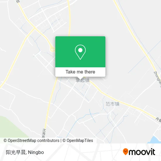 阳光早晨 map