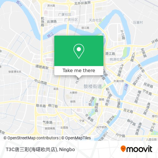 T3C唐三彩(海曙欧尚店) map