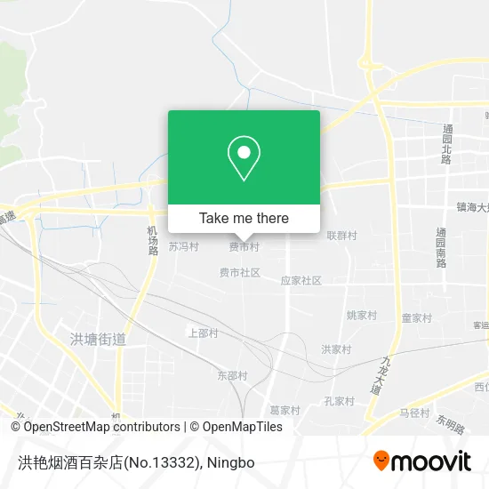 洪艳烟酒百杂店(No.13332) map