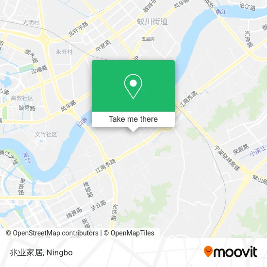 兆业家居 map