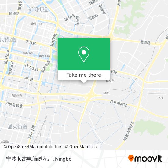宁波顺杰电脑绣花厂 map