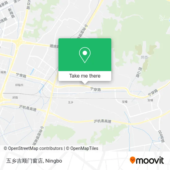 五乡吉顺门窗店 map