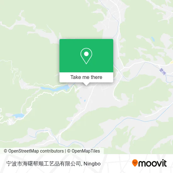 宁波市海曙帮顺工艺品有限公司 map