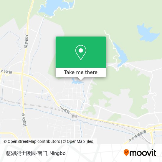 慈湖烈士陵园-南门 map