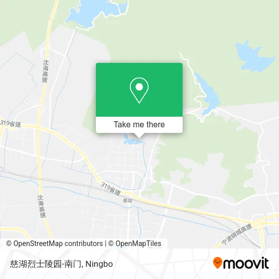 慈湖烈士陵园-南门 map
