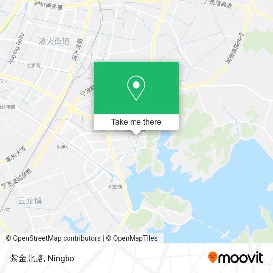 紫金北路 map