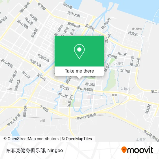 帕菲克健身俱乐部 map