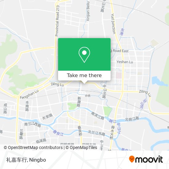 礼嘉车行 map