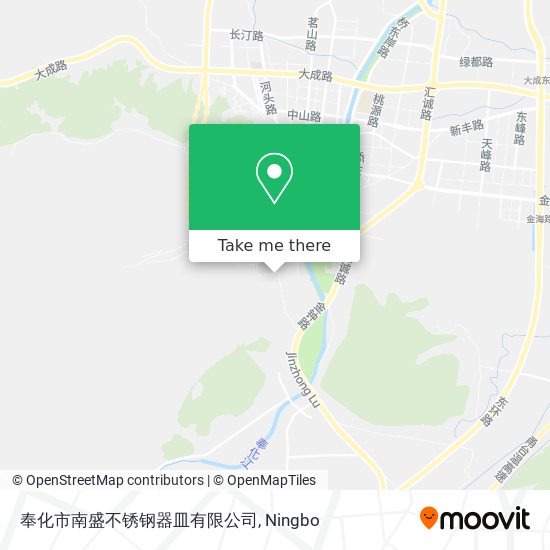 奉化市南盛不锈钢器皿有限公司 map