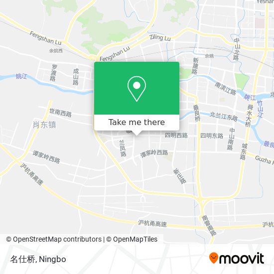 名仕桥 map