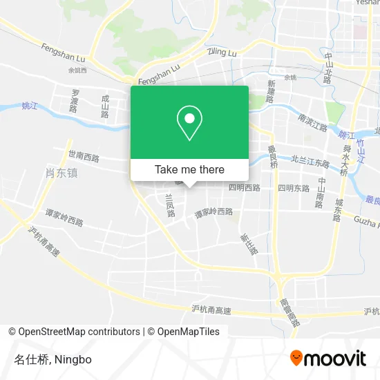 名仕桥 map