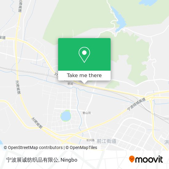 宁波展诚纺织品有限公 map