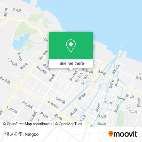 深蓝公司 map