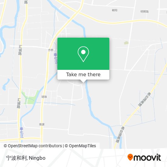 宁波和利 map