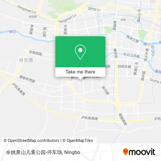 余姚黄山儿童公园-停车场 map