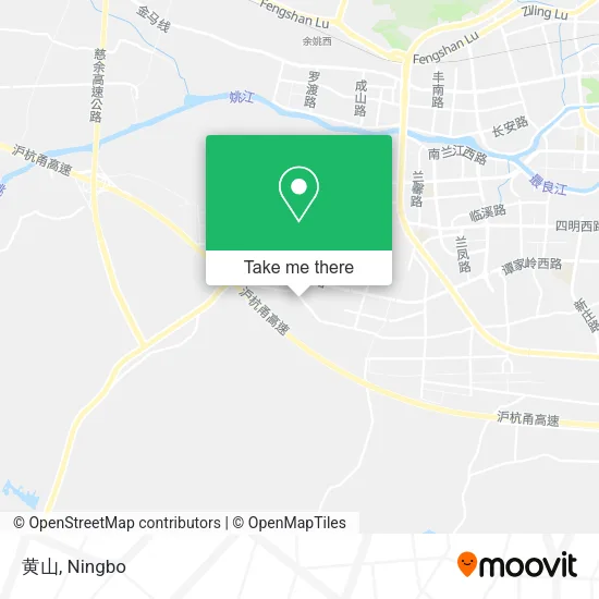 黄山 map