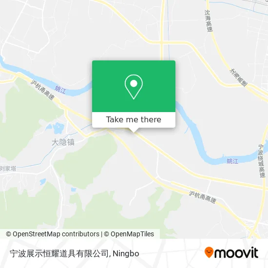 宁波展示恒耀道具有限公司 map