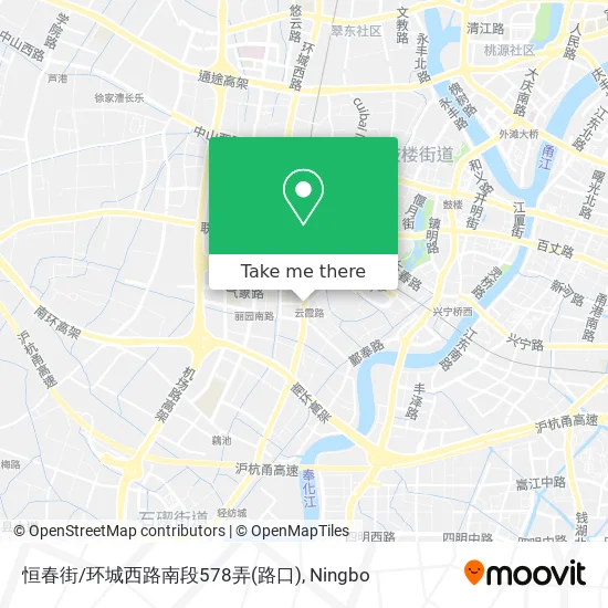 恒春街/环城西路南段578弄(路口) map