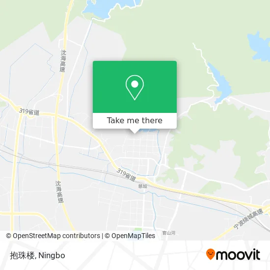 抱珠楼 map