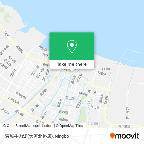 蒙城牛肉汤(太河北路店) map