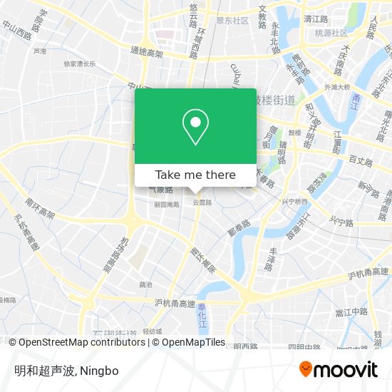 明和超声波 map